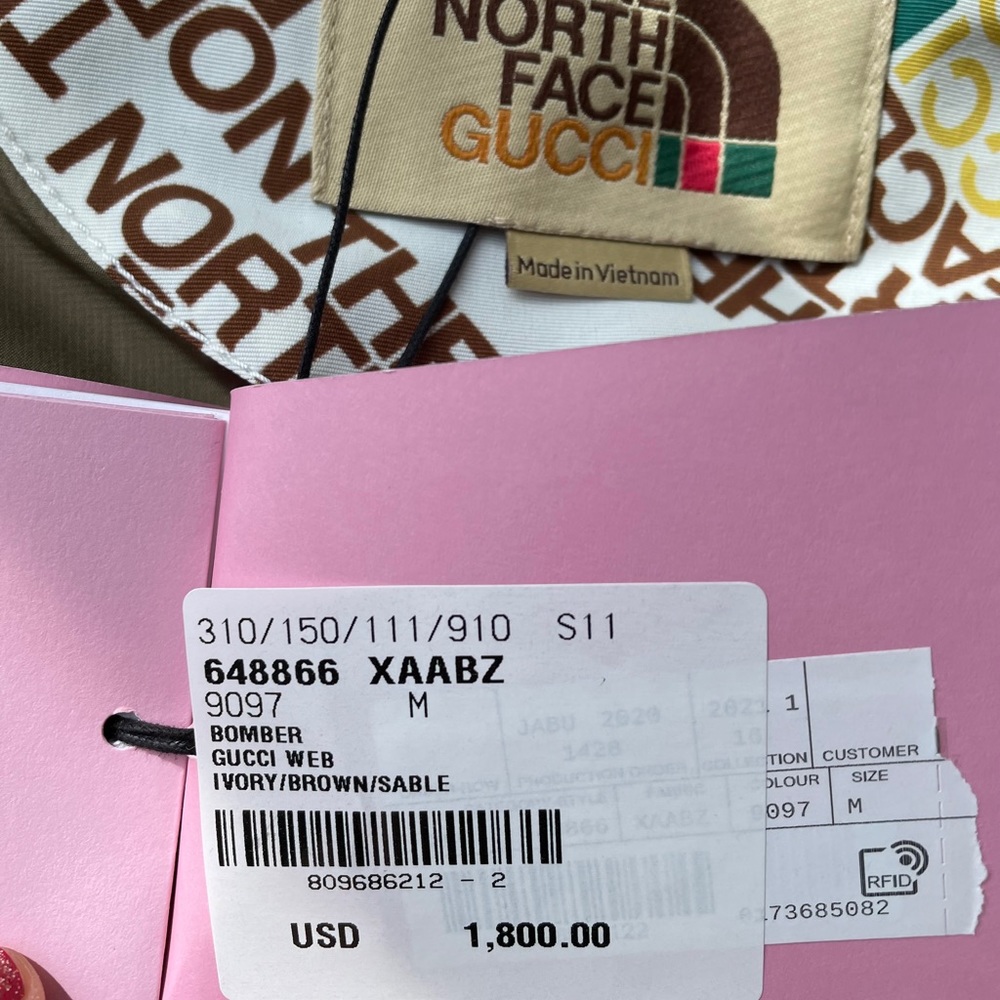 Gucci Northface Jacket - Picture 5 of 9